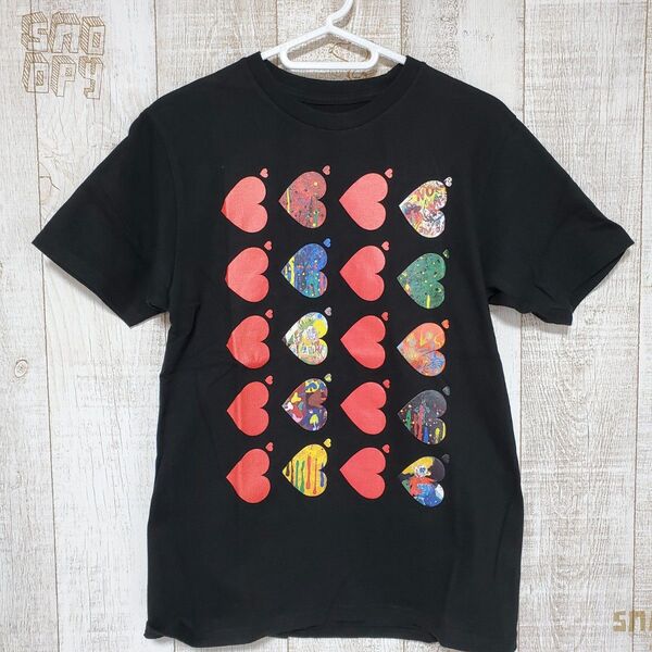 香取慎吾 Tシャツ 個展 BOUM! BOUM! BOUM! 黒 ブラック グッズ 新しい地図 SMAP