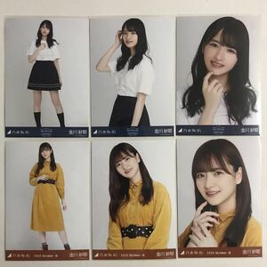 乃木坂46 金川紗耶 白石麻衣 卒コンTシャツ ウエストベルト 生写真 2種 6枚 コンプ 検) web 限定 卒業コンサート 月別 2020.October-Ⅲ