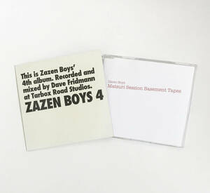 【送料無料！】おまけつき ZAZEN BOYS「ZAZEN BOYS 4」「Matsuri Session Basement Tapes」TOWER RECORDS限定CD
