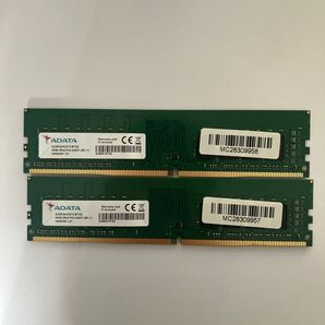 動作確認済み ADATA 32gb(16×2) DDR4 2400MHz