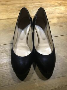 * United Arrows Odette e Odile heel pumps black 23cm*