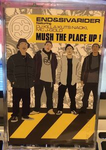 CD attaching MIXTAPE END & SIVARIDER DJ KILLA KUTS NAOKI MC J-GOLD MUSH THE PLACE UP*BAKU MURO KIYO KOCO DAZZLE-T FREESTYLE