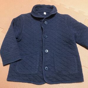 無印良品 キッズアウター キルティングジャケット