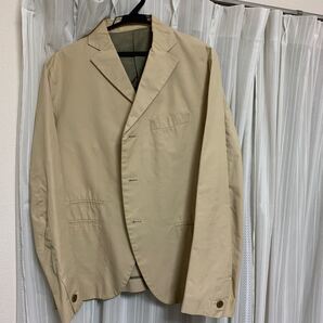 トランスコンチネンツ メンズ ベージュ ジャケット
