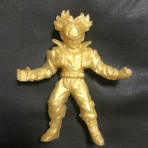 ドラゴンボール消しゴム　バトルフィギュア　超サイヤ人トランクス　ゴールド　剣欠品_画像1