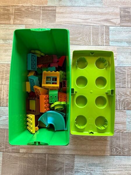 LEGO Duplo レゴ デュプロ ブロック 大量セット みどりのコンテナ 知育玩具