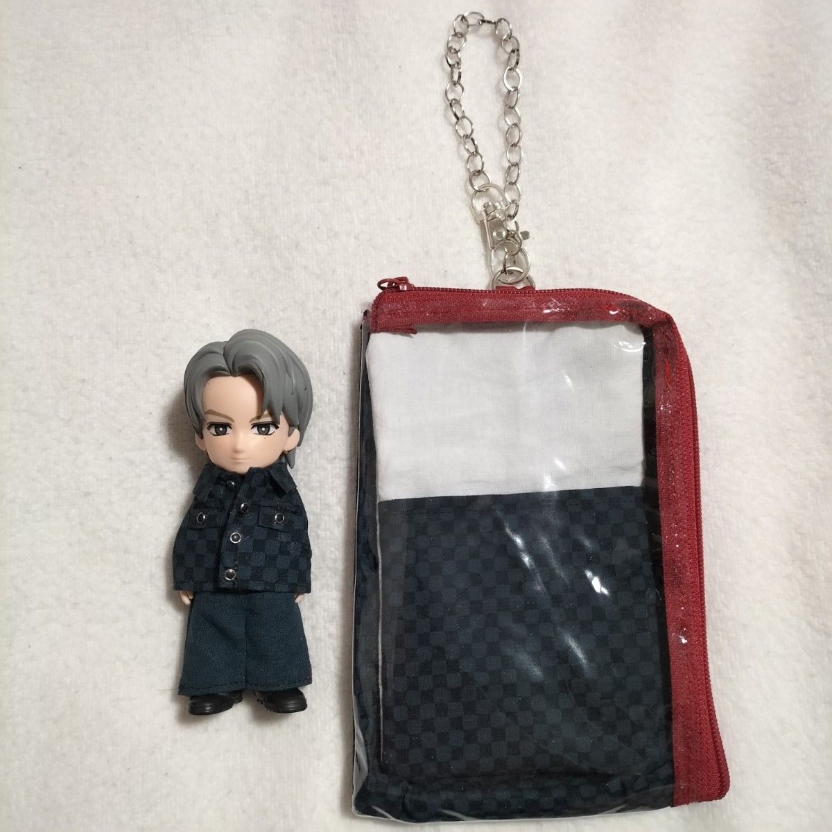 Number_i 平野紫耀 フィギュア用衣装 ポーチ セット LV風