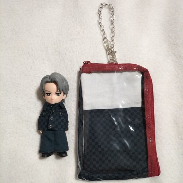 Number_i 平野紫耀 フィギュア用衣装 ポーチ セット LV風