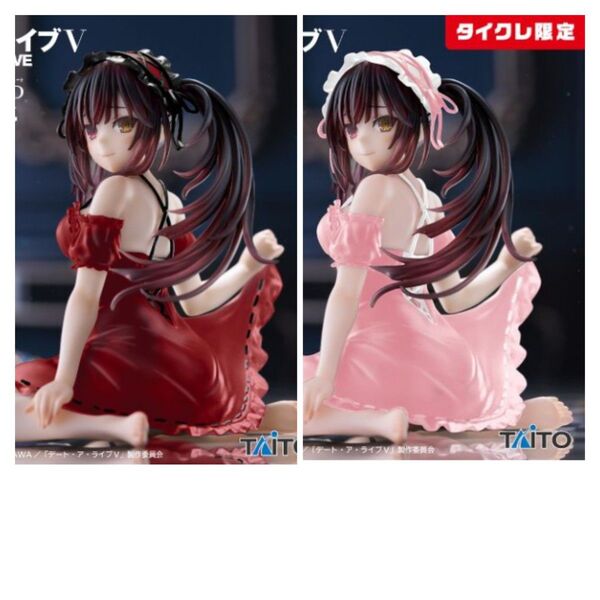 デート・ア・ライブV Desktop Cute フィギュア 時崎狂三~ナイトウェアver.~Renewal(タイクレ限定+通常版)