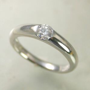 婚約指輪 ダイヤモンドリング プラチナ 0.2ctup Fカラー VVSクラス 3EXカット H&C