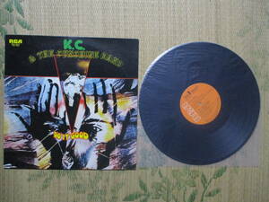 LP K.C. & The Sunshine Band「ファンキー・ホーン WHO DO IT GOOD」国内盤 RCA-6257 帯無し 盤両面に微かなかすり傷 解説・歌詞にシミ 