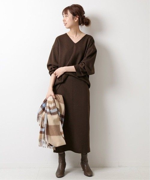 SPICK & SPAN Vネックプルオーバー