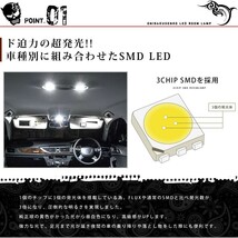 ルームランプ LED 鬼爆閃光 総発光数135発 Z34 フェアレディZロードスター [H21.10-] 3点セット_画像2