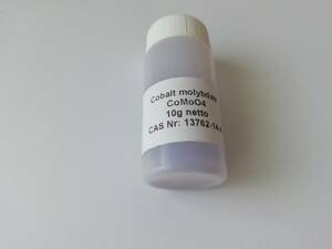 モリブデン酸コバルト 10g CoMoO4 無機化合物標本 試薬 Cobalt molybdate