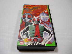 [Обучение 01] [Бесплатная доставка] VHS Video Ultraman vs Kamen Rider 2 / Kamen Rider Edition Shotaro Ishinomori Tsuburaya Special Photo Special Photo