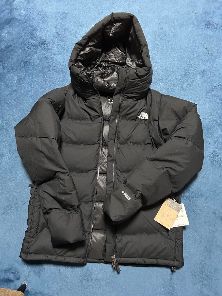 L未使用 ザ ノース フェイス ビレイヤーパーカ ブラック ダウン 黒 ND92215 THE NORTH FACE