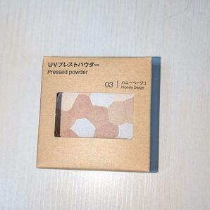 無印良品 UV プレストパウダー ハニーベージュ