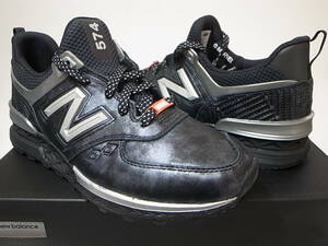 【送料無料 即決】NEW BALANCE x MARVEL MS574BKP SPORT 26cm US8 新品 マーベル映画ブラックパンサー BLACK PANTHER限定 別注コラボモデル