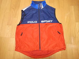 【送料無料 即決】POLO SPORT RALPH LAUREN OG FZ VEST L 新品 復刻 ポロスポーツ限定シルバーSILVER コレクション ベスト LIMITED EDITION