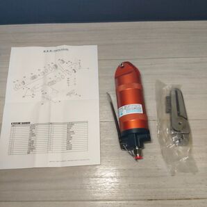 未使用 エアー圧着ペンチ プライヤー エアーツール エア工具 DIY 空気圧