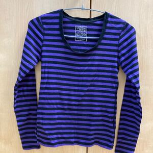 ボーダー長袖Tシャツ イング 長袖カットソー