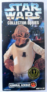 ヴィンテージ/激レア/Star Wars/Admiral Ackbar Collector Series 12 Action Figure/スターウォーズ/アクバー提督 12インチ フィギュア箱付