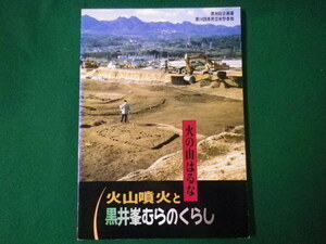 ■火山噴火と黒井峯むらのくらし　火の山はるな　第36回企画展　群馬県立歴史博物館　1990年■F3SD2020120414■