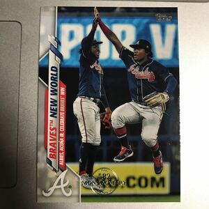 2020 topps series montgomery 582 限定 albies acuna jr