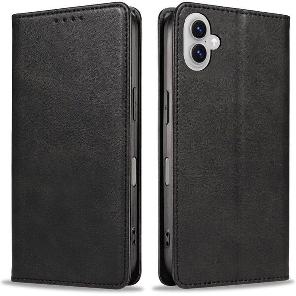 【W51】iPhone17対応 カート収納手帳型レザーケース