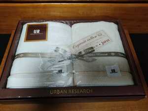 【新品】URBAN RESEARCH ウォッシュタオル 2枚セット