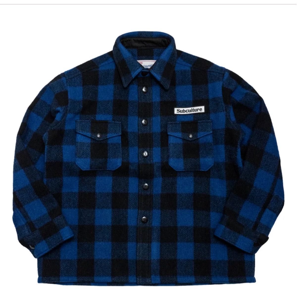 Subculture BUFFALO CHECK JACKET / BLUE CHECK size1 バッファロー チェック
