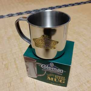 Coleman редкий кружка Coleman нержавеющая сталь Vintage Vintage 