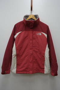 32W ノースフェイスTHE NORTH FACE フルジップ 中綿ナイロンジャケット HYVENT【WOMENS　M】