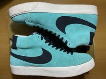 美品 NIKE BLAZER SB us9 27.0 ナイキ ブレーザー ティファニー ブレザー スエード 310801-401 Tiffany_画像6