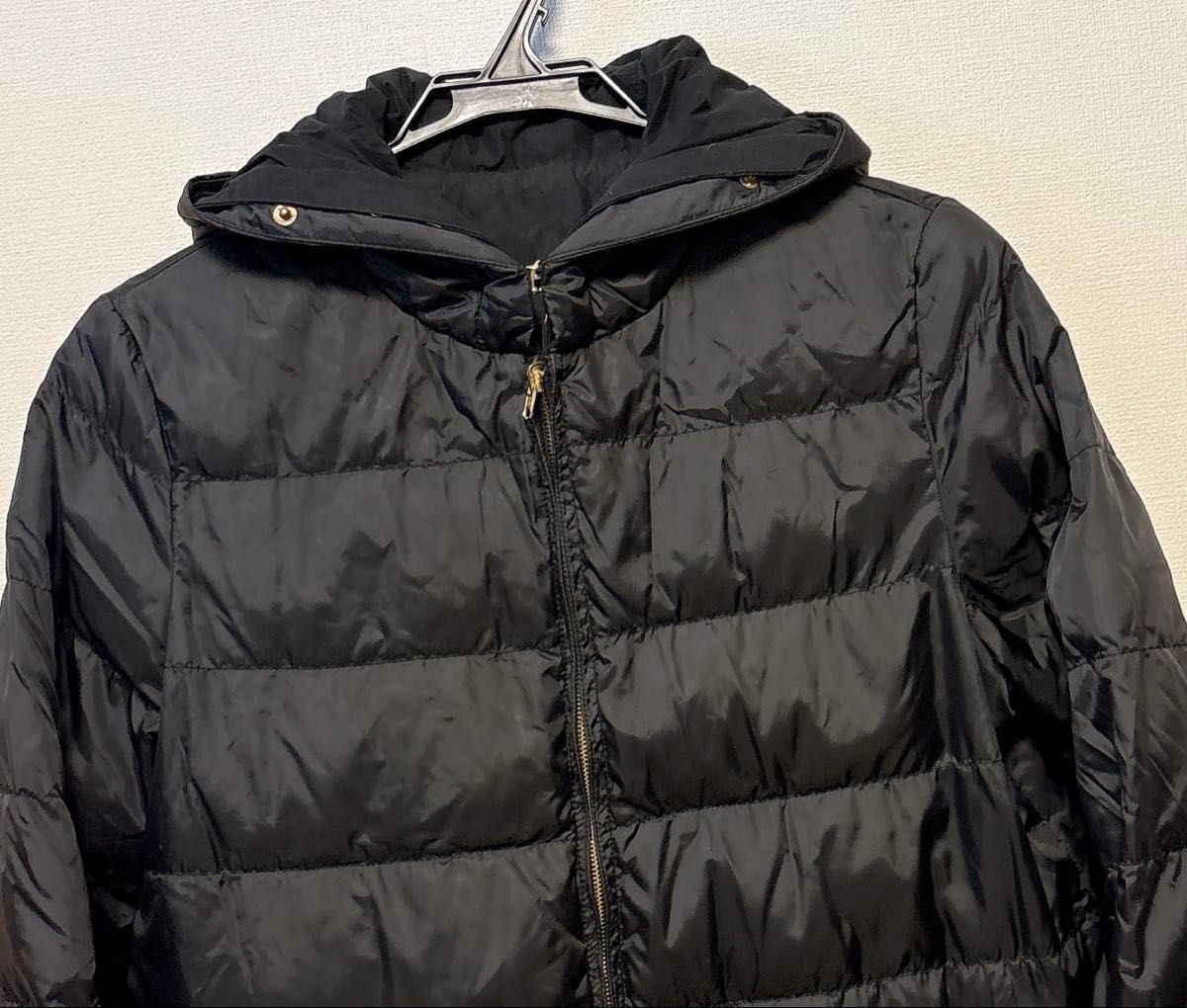 nano universe ナノユニバース リバーシブル 中綿コート ミディアム丈 膝丈　キルティング