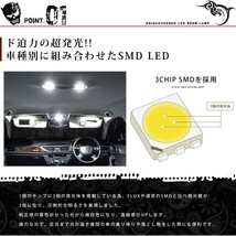 ルームランプ LED 鬼爆閃光 総発光数45発 K13 マーチ [H22.7-H25.6] 1点セット_画像2