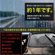 いすず フォワード・07フォワード 標準車 エアロワイパーブレード 550mm×550mm 2本 フラットワイパー グラファイト_画像2