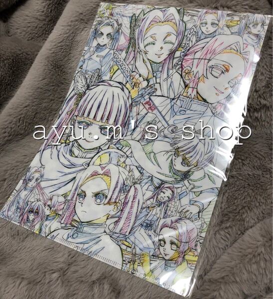 鬼滅の刃 ufotable クリアファイル 胡蝶三姉妹 アオイ