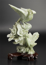 玉雕鳥像 中国 古美術_画像2