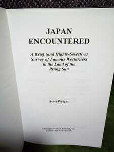 ■JAPAN ENCOUNTERED scott wright 洋書 本 書籍■161