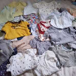 乳児 赤ちゃん ベイビー服 男の子 30セット バラ売り可能 肌着 0歳用 半袖 ロンパース