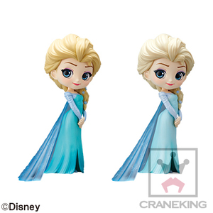 Qposket Q posket Disney Characters アナと雪の女王　エルサ　通常カラー＆レアカラー　全2種セット