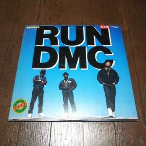 RUN DMC / TOUGHER THAN LEATHER /LP/国内盤/日本盤/JAPAN PROMO/吉岡正晴/泉山真奈美