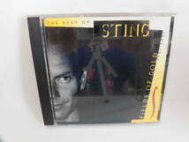スティング ベスト Fields of gold 1984-1994 US盤 The best of Sting 送料込_画像4