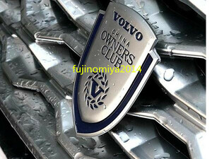  Volvo боковой эмблема aluminium сплав 1 листов маленький размер 7*5.5cm