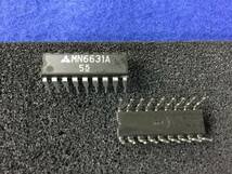 MN6631A【即決即送】 パナソニック IC アナログ電子スイッチ [19PoK/276911] Panasonic Analog Ele. Switch IC 2個セット_画像1