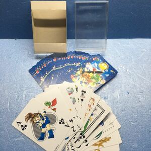 レア　元祖ぷよまん本舗　ぷよトランプ　CMP70053 カード54枚完品・カード美麗　プラケース小割れあり　紙ケースあり