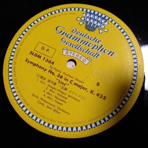LP モーツアルト 交響曲第39番、第36番「リンツ」 ベーム指揮 ベルリン・フィル ペラジャケ・チューリップ盤 158sの画像4