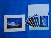 ASAKA CRUISE 写真立て　ASAKAⅡ絵葉書6枚　中古品_画像1