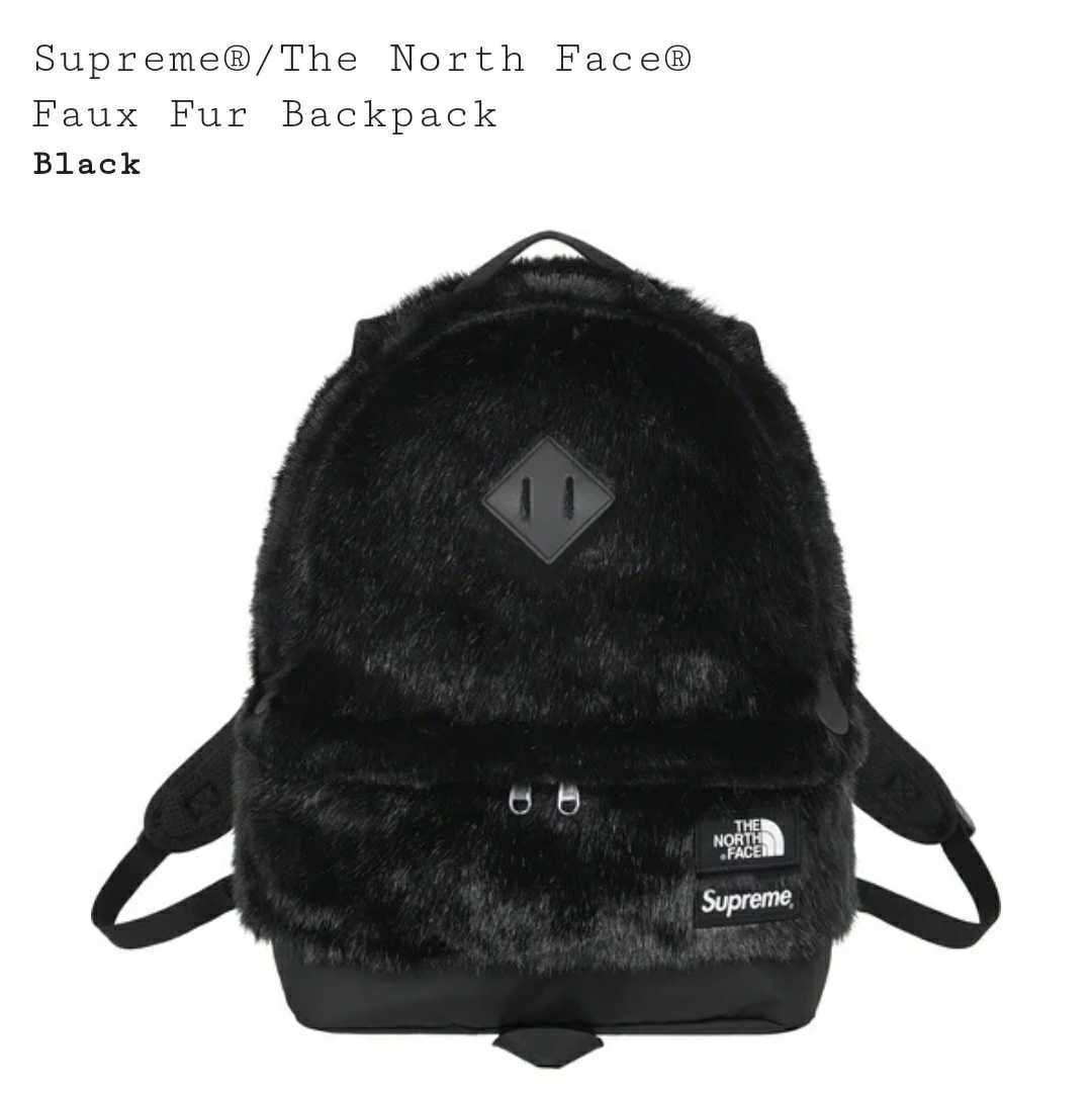 Supreme The North Face Faux Fur Backpack シュプリーム ザ ノース